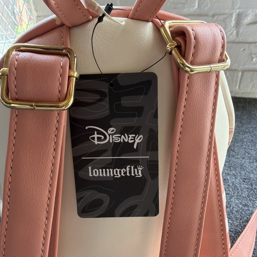 NWT Disney / Loungefly - BFF's - Best Friends Animals - Mini Backpack-Striped - Picture 13 of 16
